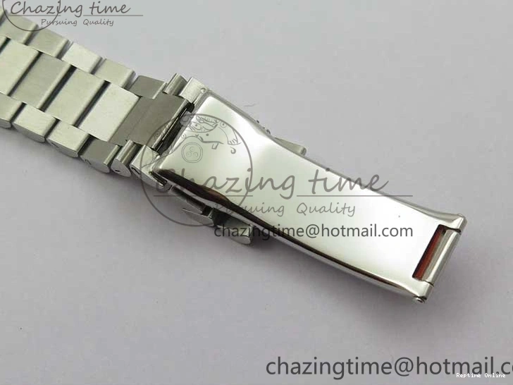 0516 Day-Date 36mm 128239 SS Crystal BP Best Edition White MOP Crystal Marker Dial on SS President Bracelet A MoistureWicking 2682